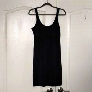F•I•T black dress bodysuit shape wear READ DESCRIPTION FIT